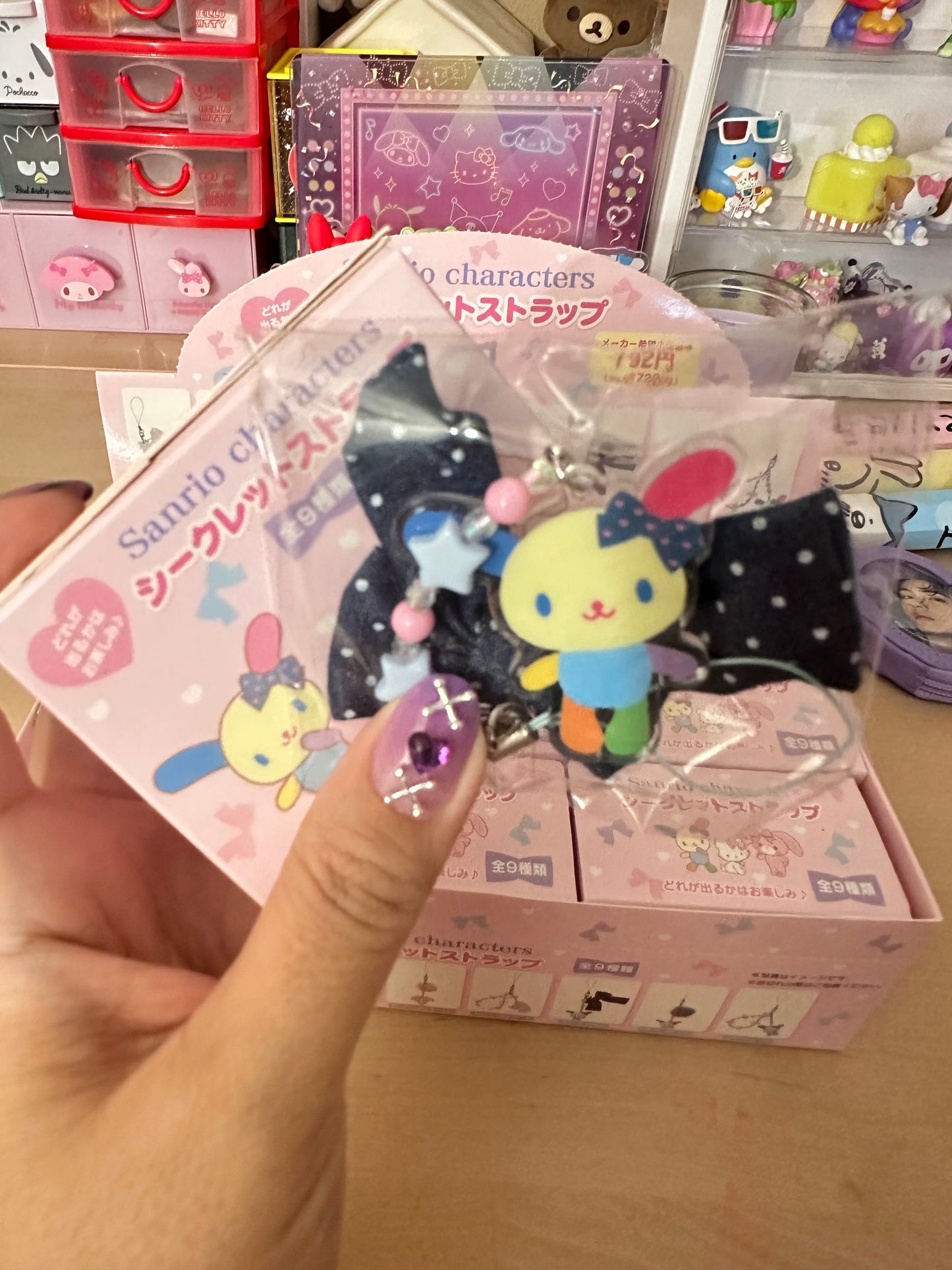 Sanrio Heisei Ribbon Secret Strap Blind Box - Phone Charm