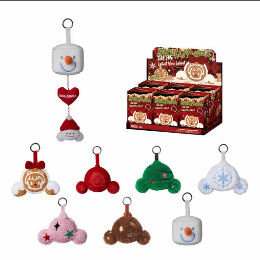 POP MART Skullpanda - Tell Me What You Want Plush Pendant Blind Box