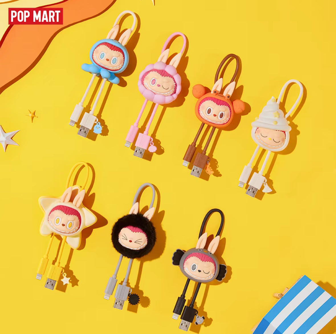 The Monsters - Enchanted by the Seaside iPhone Cable Blind Box