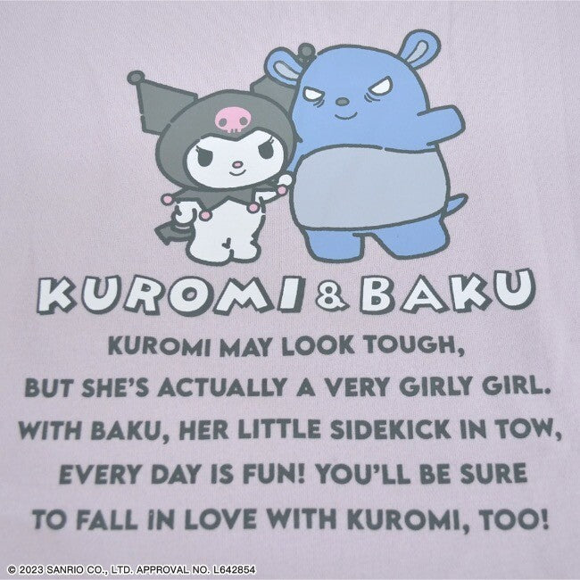 Kuromi - Sanrio Embroidered Sweatshirt