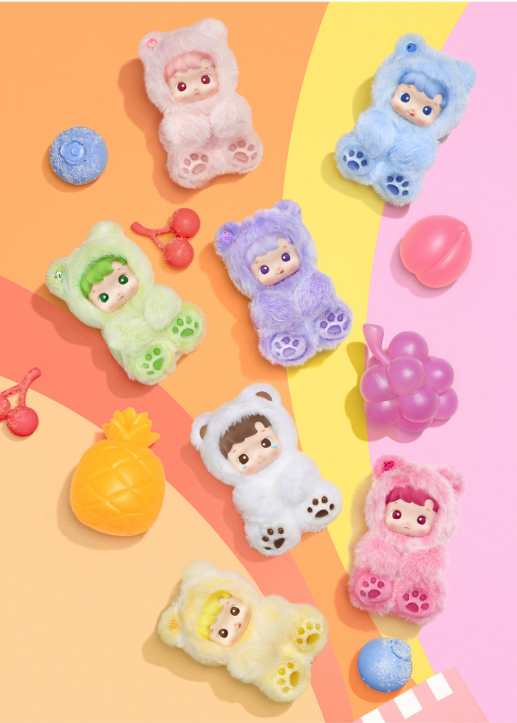 POP MART Hacipupu- Gummy Bear Vinyl Plush Pendant