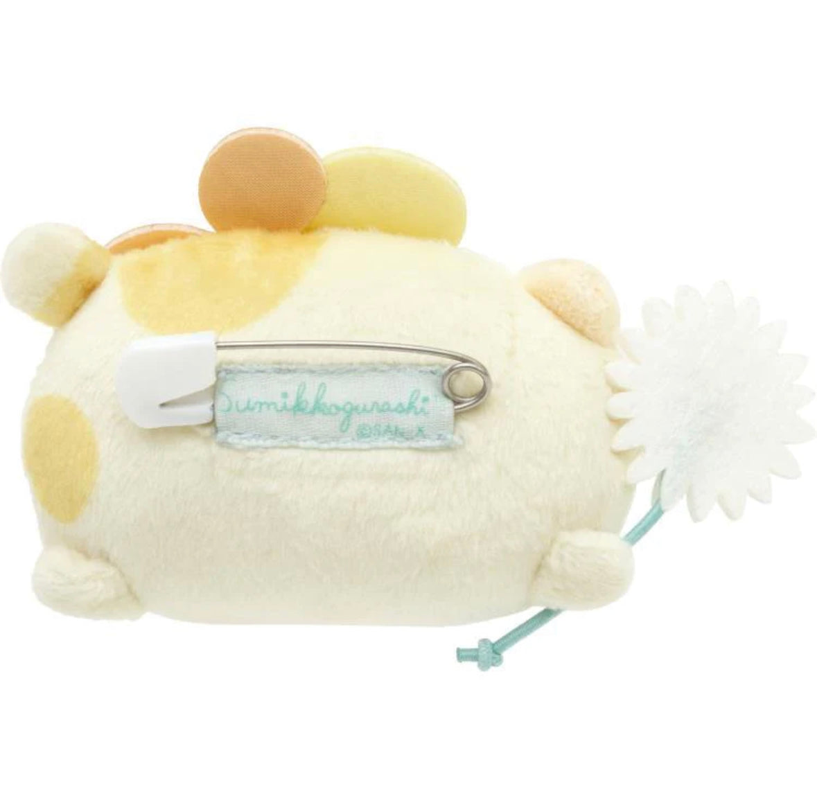 Sumikko Gurashi Flower Neko Brooch