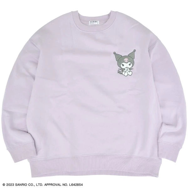 Kuromi - Sanrio Embroidered Sweatshirt