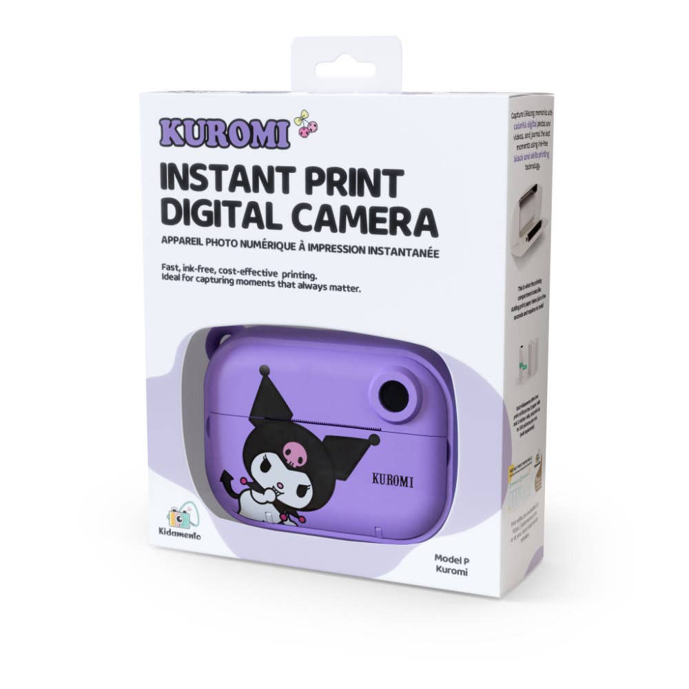 Kidamento- Kuromi Print & Digital Camera - Model P