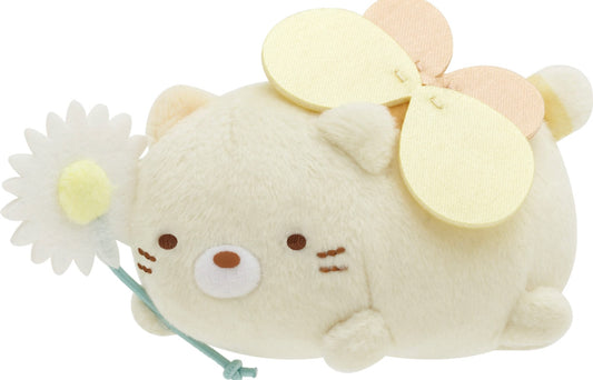 Sumikko Gurashi Flower Neko Brooch