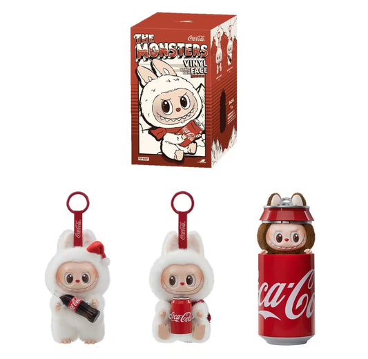 POP MART THE MONSTERS Coca-Cola Vinyl Face Pendant