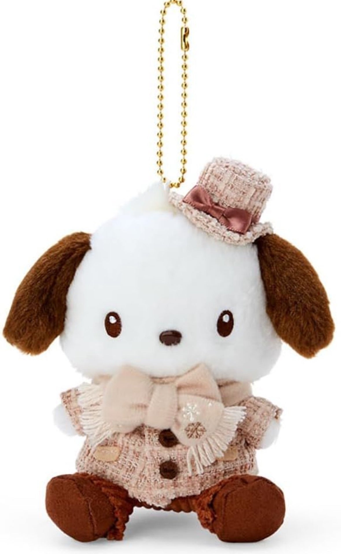 Pochacco - Sanrio Winter Outfit Collection Mascot Plush Keychain