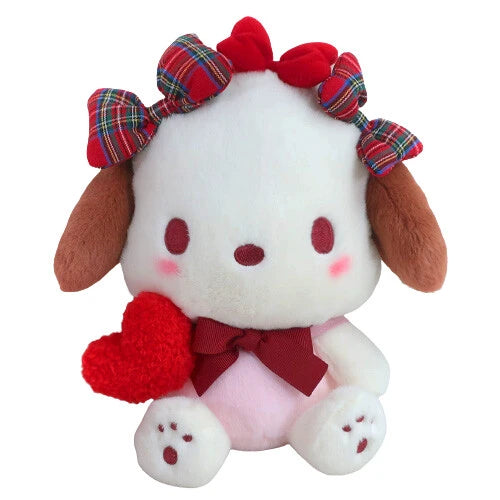 Pochacco- Sanrio Nakajima Ribbon Love Plush
