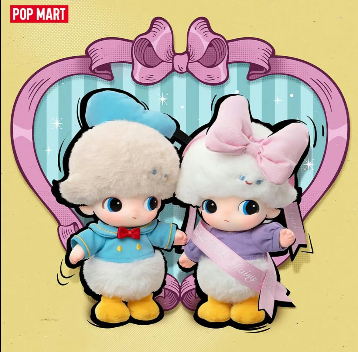 POP MART Dimoo World x Disney Plush Pendant