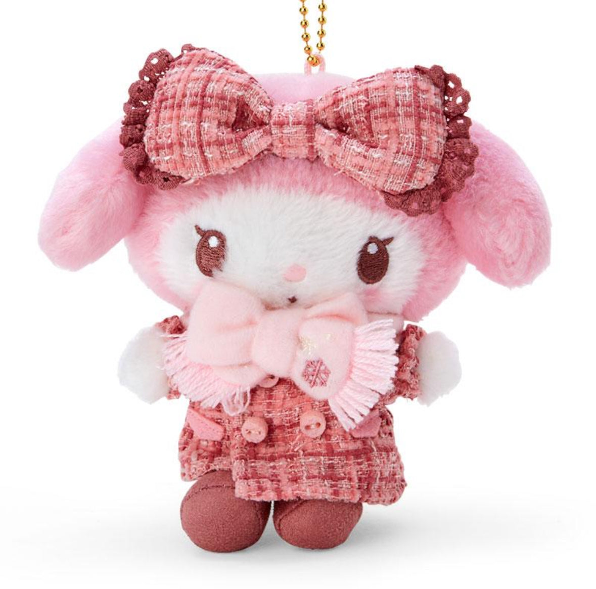 My Melody - Sanrio Winter Outfit Collection Mascot Plush Keychain
