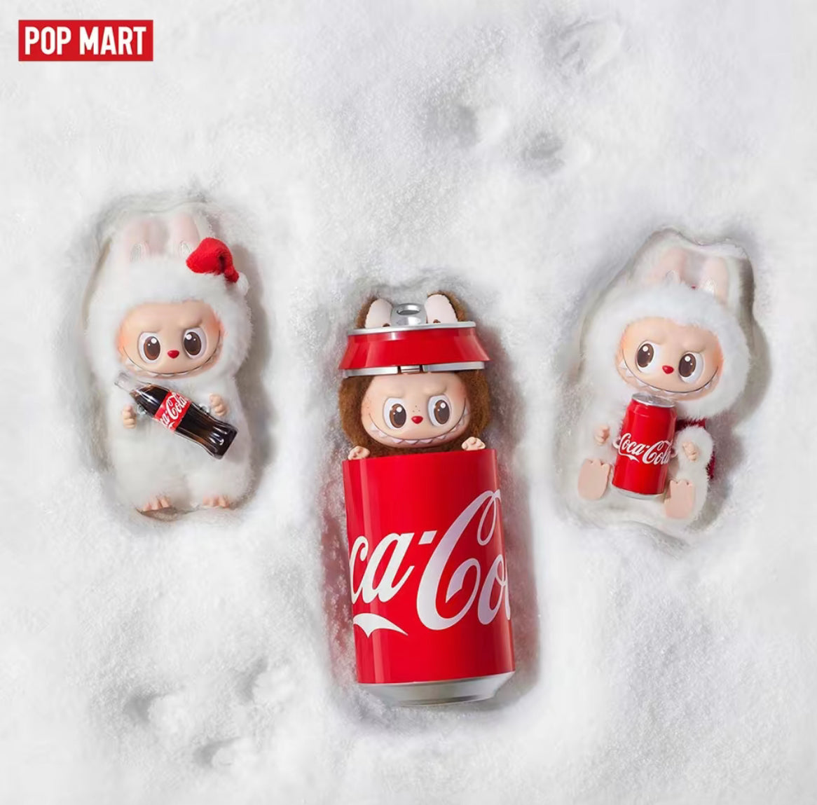 POP MART THE MONSTERS Coca-Cola Vinyl Face Pendant