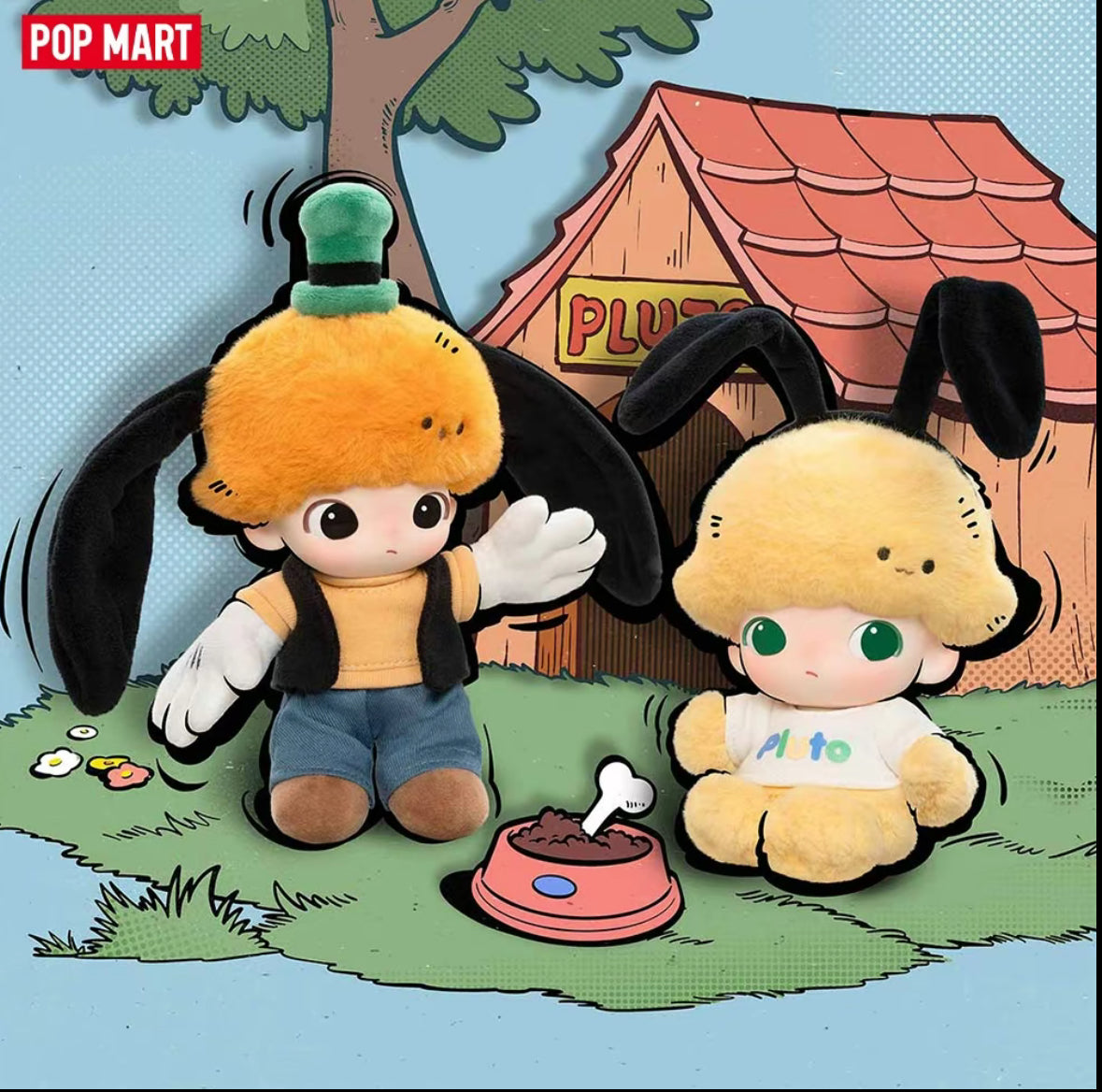 POP MART Dimoo World x Disney Plush Pendant