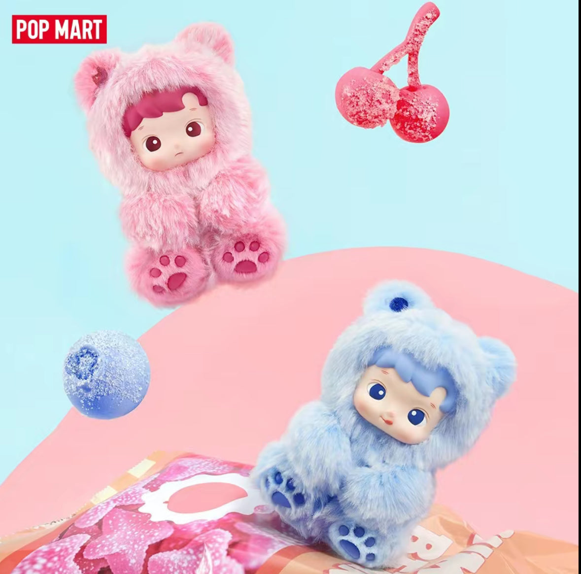 POP MART Hacipupu- Gummy Bear Vinyl Plush Pendant