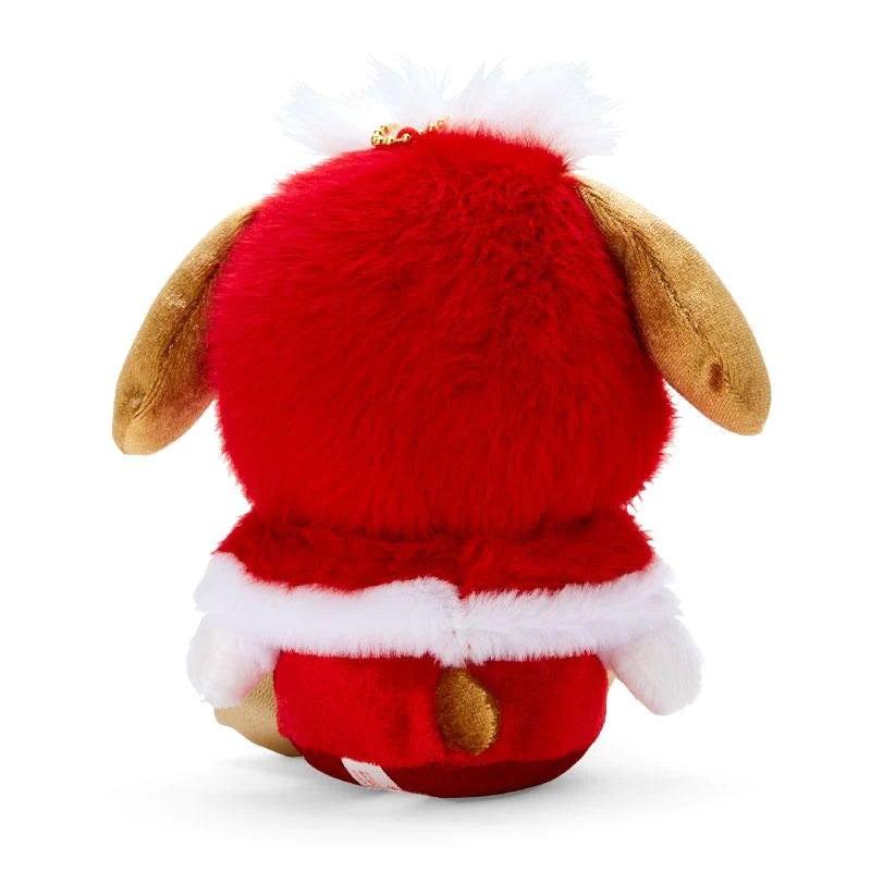 Pochacco - Sanrio Christmas Plush Mascot Keychain