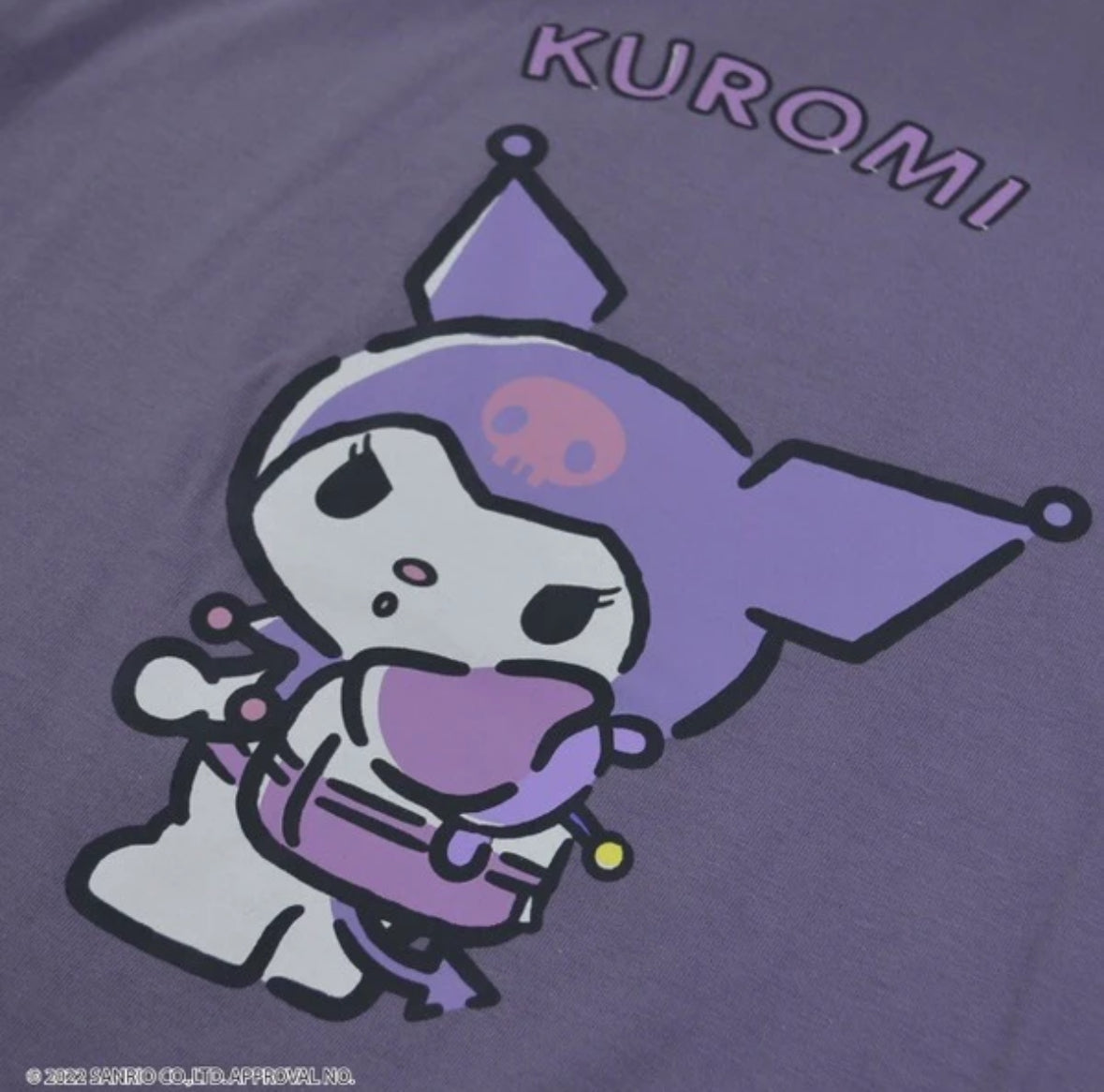 Kuromi - Sanrio Characters Oversized T-shirt Dress