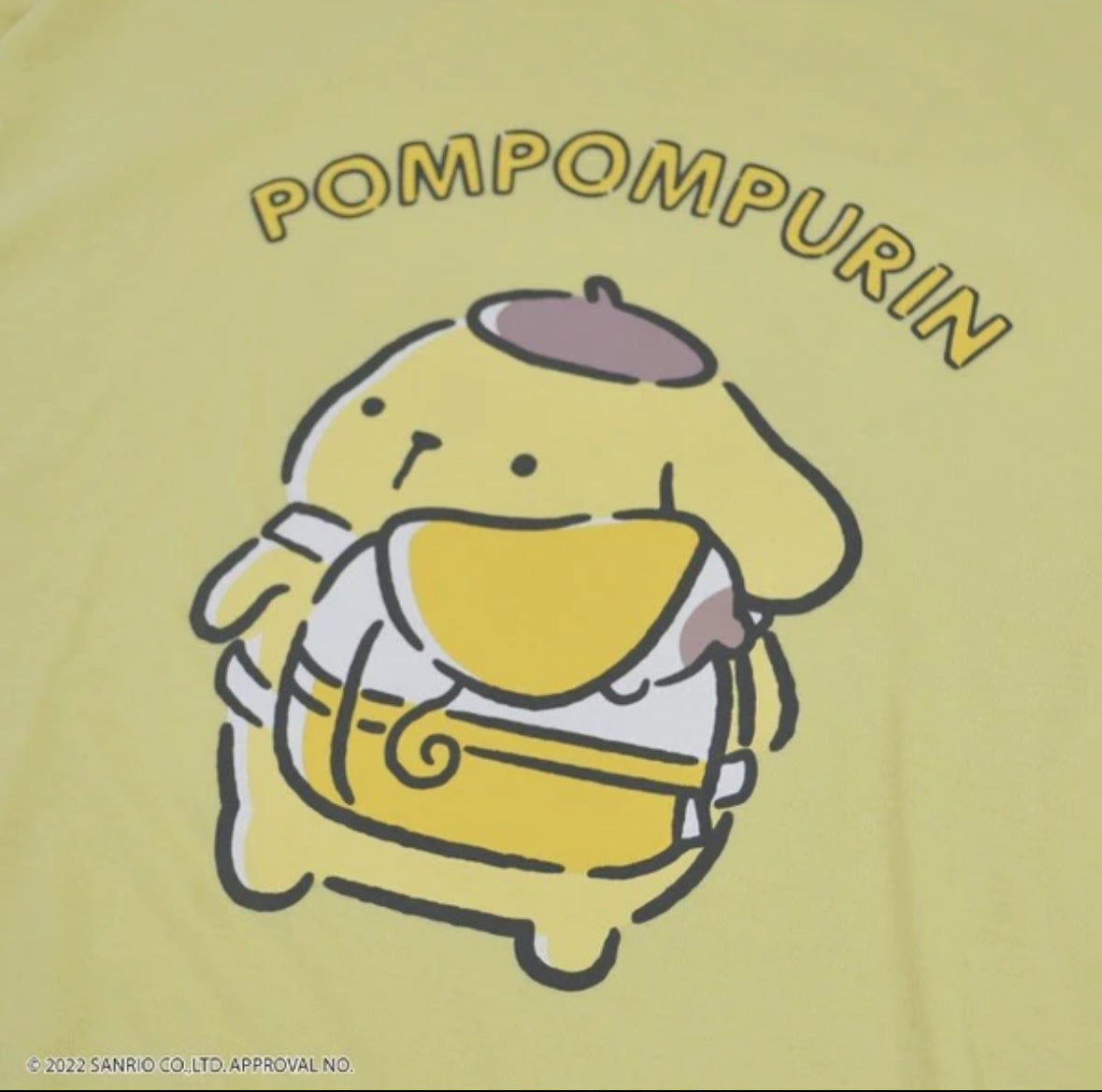 PomPomPurin - Sanrio Characters Oversized T-shirt Dress One Size