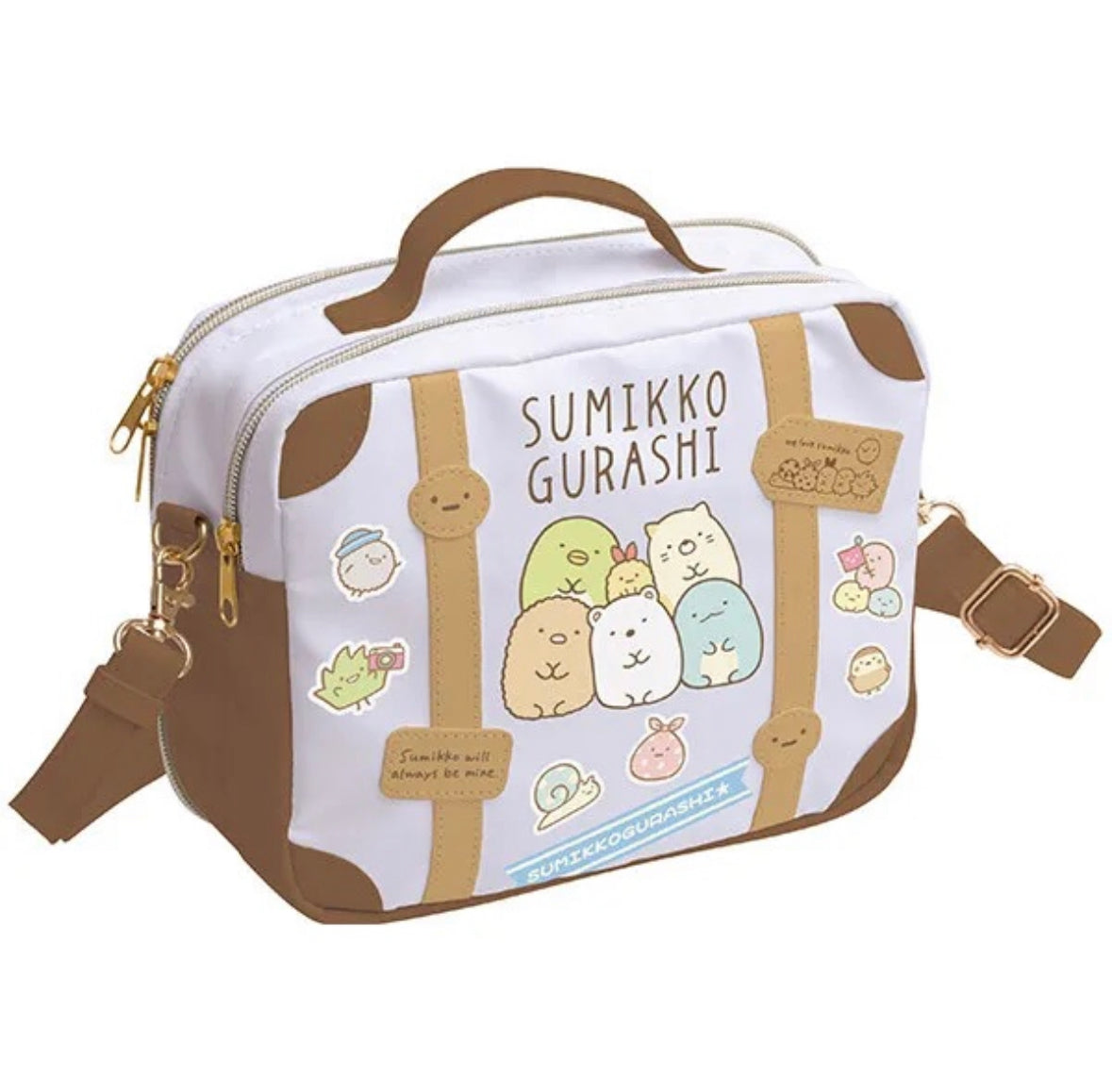 Sumikko Gurashi Ita Suitcase Crossbody Bag