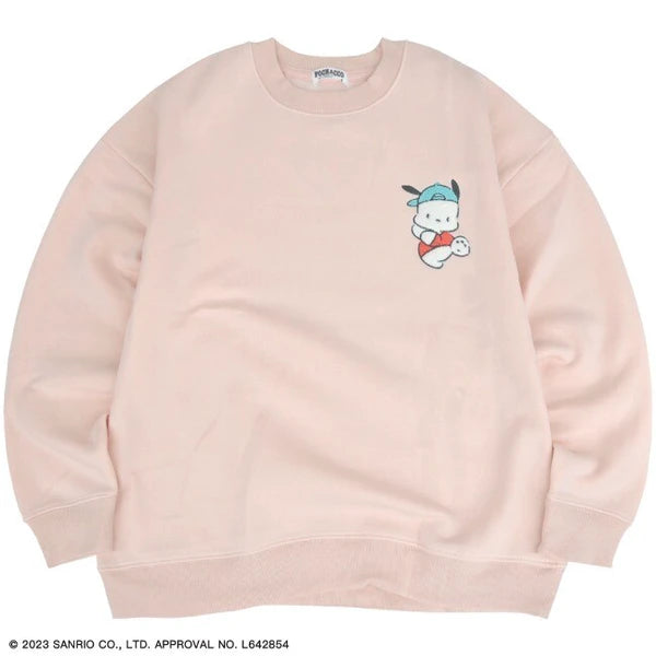 Pochacco - Sanrio Embroidered Sweatshirt – Joy Bitsy Pochacco - Sanrio Embroidered Sweatshirt – Joy Bitsy