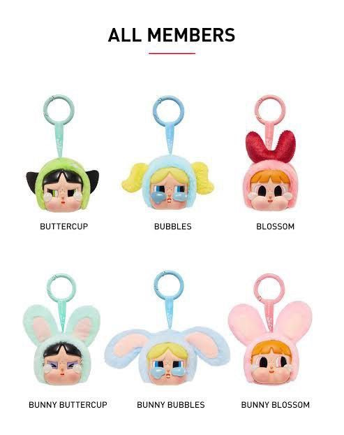 CRYBABY x PowerPuff Girls - Plush Pendant