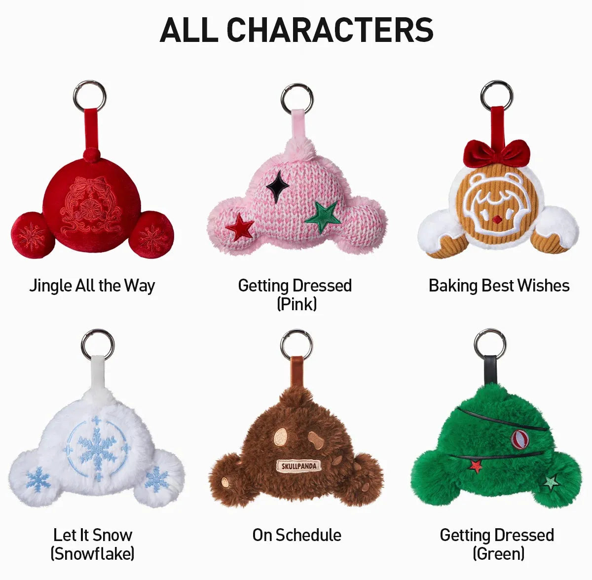 POP MART Skullpanda - Tell Me What You Want Plush Pendant Blind Box