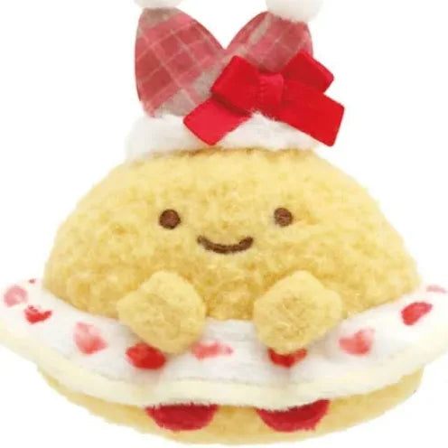 San-X Sumikko Gurashi 2023 Strawberry Christmas Tenori Plush