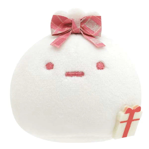 San-X Sumikko Gurashi 2023 Strawberry Christmas Tenori Plush