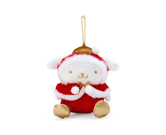PomPomPurin- Sanrio Christmas Plush Mascot Keychain