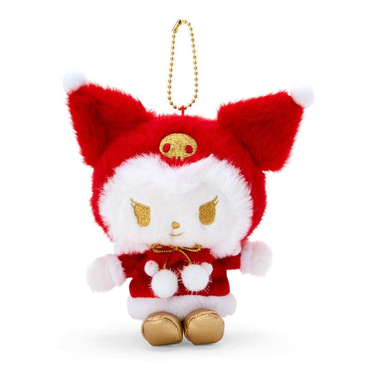 Kuromi - Sanrio Christmas Plush Mascot Keychain