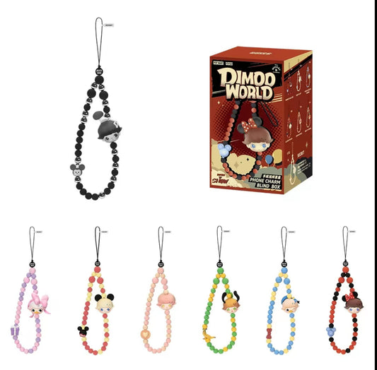 POP MART Dimoo World x Disney Phone Charm Blind Box