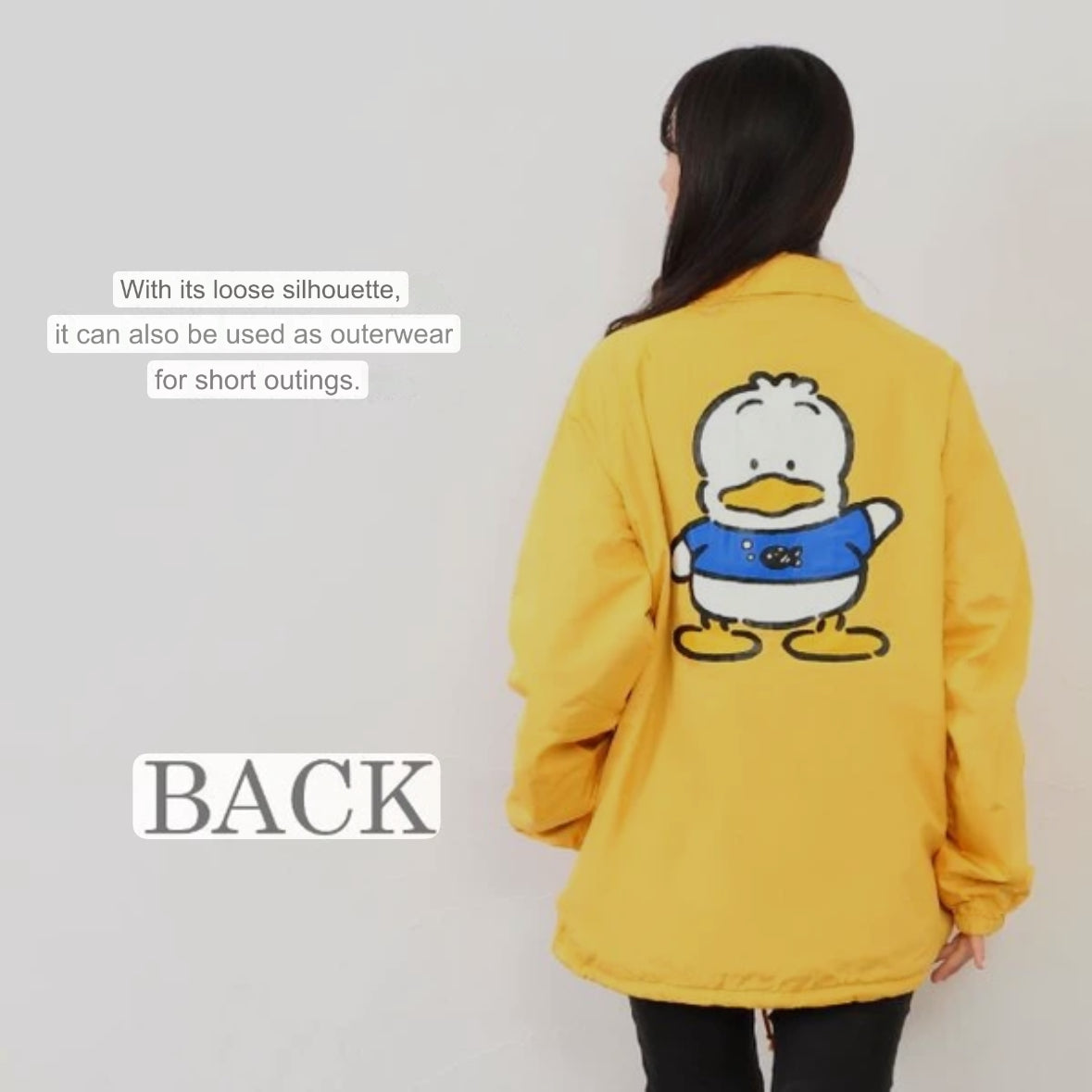 Pekkle - Sanrio Characters Coach Jacket Size L