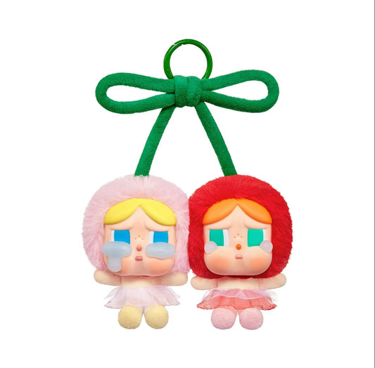 POP MART Crybaby - Crying For Love ( Love You Cherry Much) Vinyl Plush Pendant