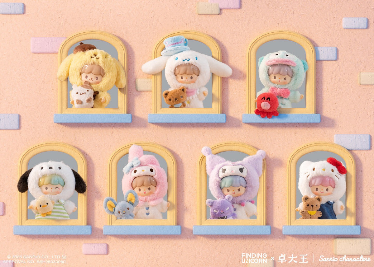 Sanrio Characters x Zzoton Vinyl Plush Pendant