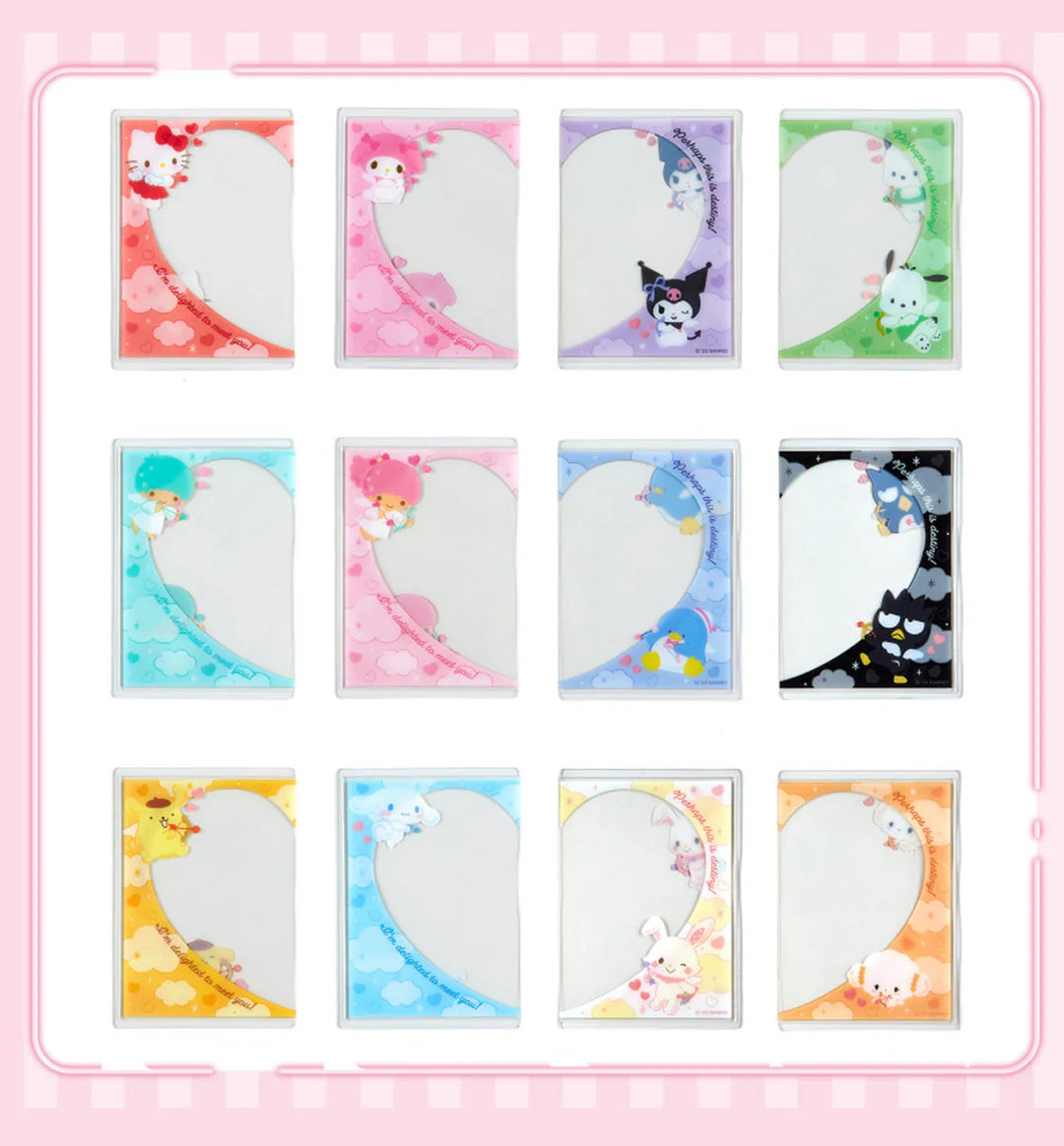 Sanrio Enjoy Idol Hard Photocard Case