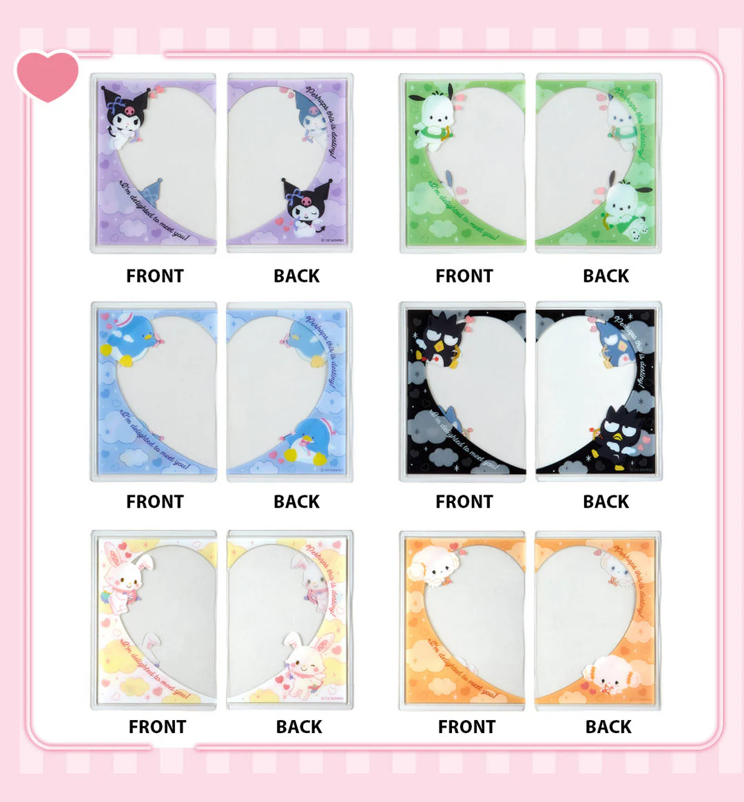 Sanrio Enjoy Idol Hard Photocard Case