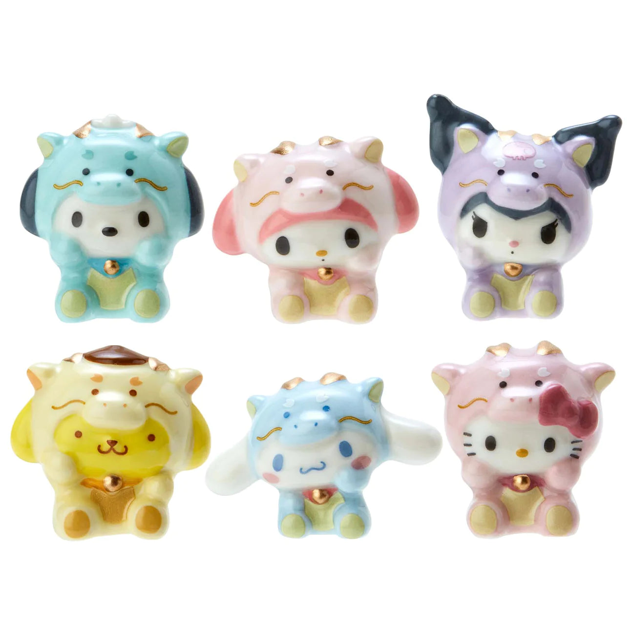 Hello Kitty - Sanrio Zodiac Fukumaneki Dragon Figure