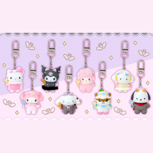 Sanrio Chibittomo Little Angel and Devil Keychain